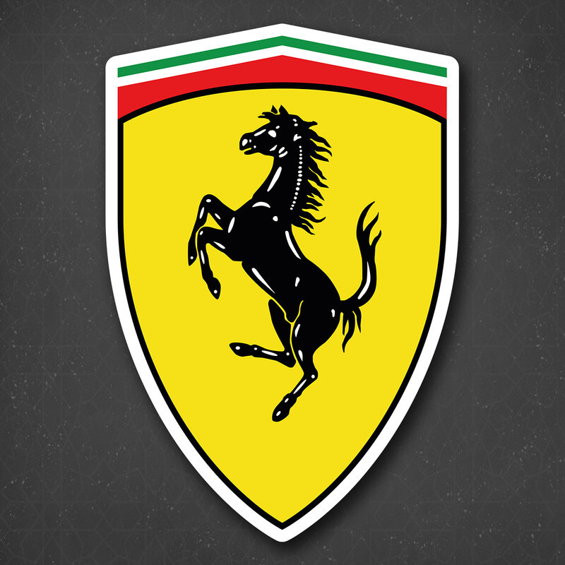    Ferrari logo -  16x24  -       - OZON 641768535