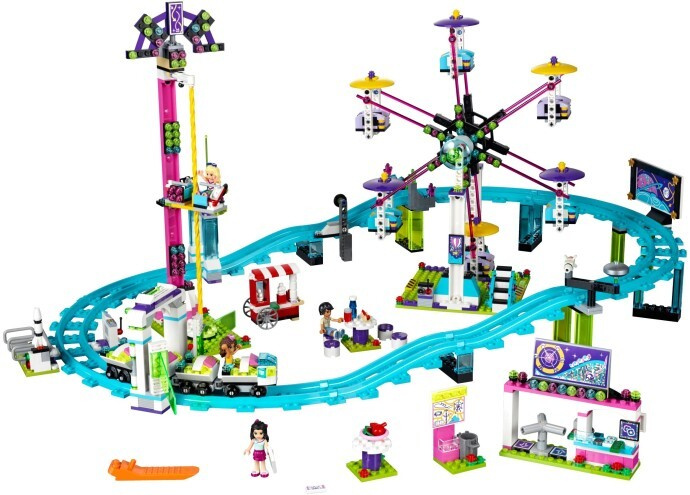 Lego 41130 friends amusement park roller coaster construction set on sale