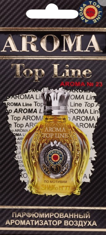 Ароматизатор на зеркало Aroma Top Line №23 Shaik №77 картон #1