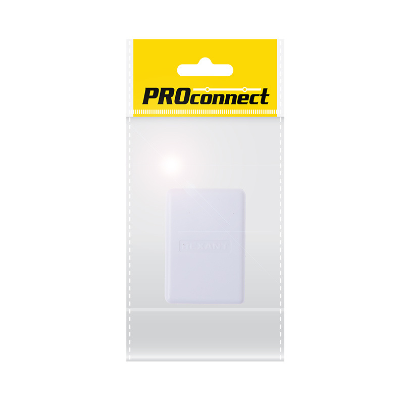 Розетка телефонная PROconnect внешняя, 1 порт RJ-11(6P-4C), категория 3  #1