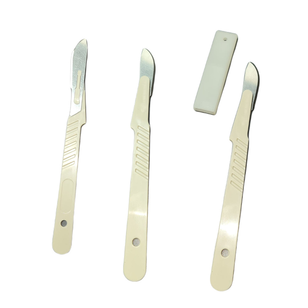 Скальпель одноразовый. Комплект 3 шт. Нестерильный. - купить с ...