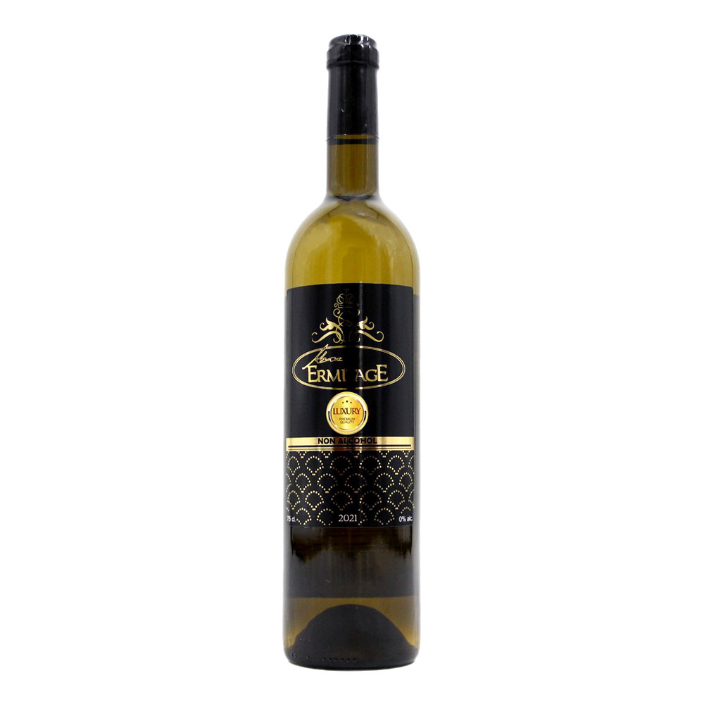 Вино безалкогольное MON ERMITAGE BLANCO (Мон Эрмитаж Белое) сухое, 750 мл  #1