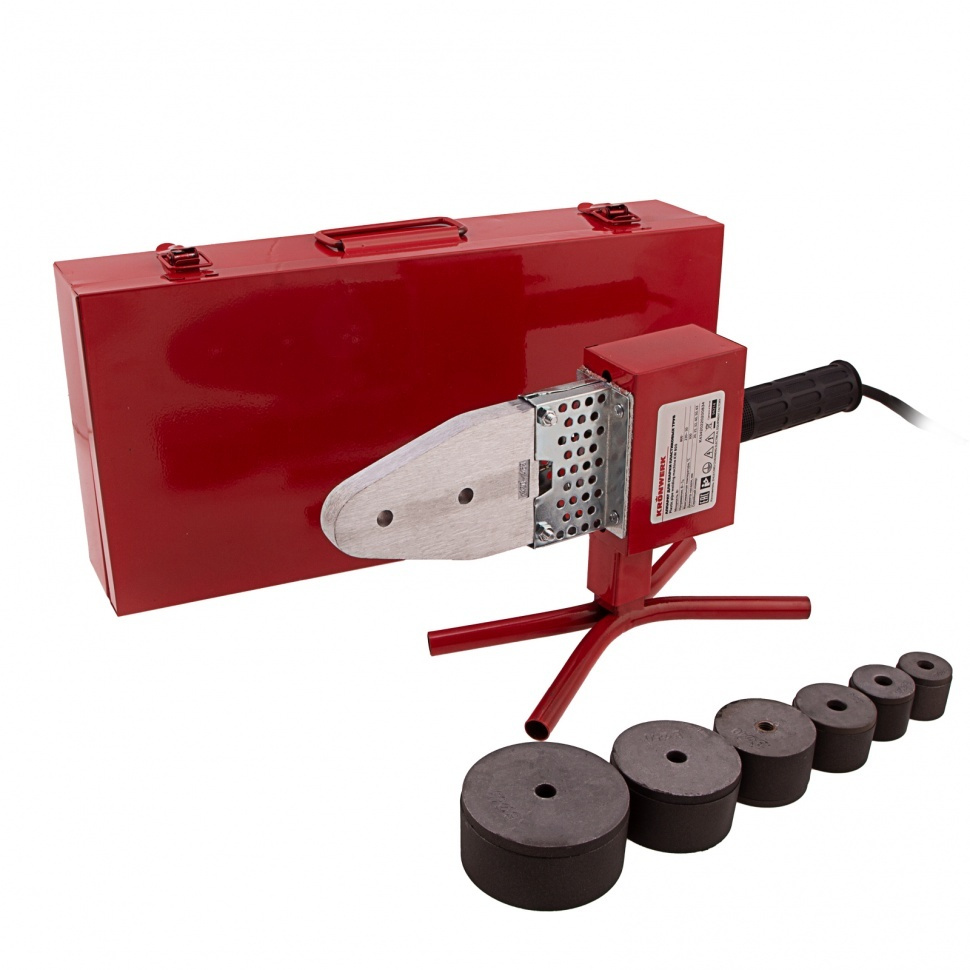 Аппарат для сварки пластиковых труб, 800Вт, металлический кейс Kronwerk ...