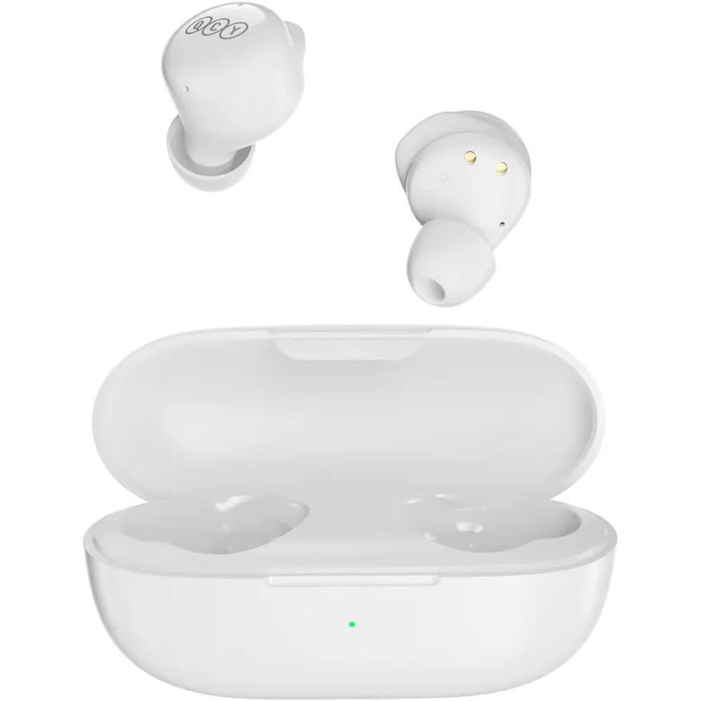 Bluetooth гарнитура QCY T17 White #1