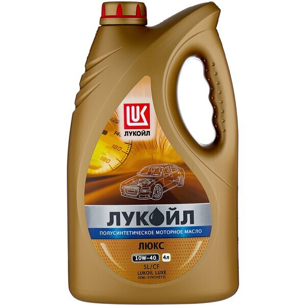 Масло моторное  (Lukoil) ЛЮКС 10W-40 Полусинтетическое -  в .