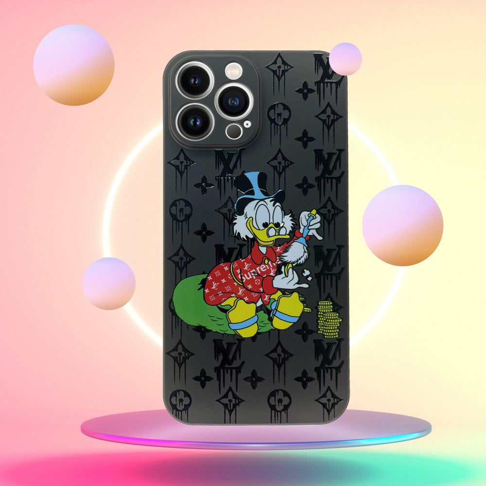 Силиконовый,защитный чехол с рисунком Scrooge McDuck/Скрудж Макдак на Apple  IPhone 13 Pro Max / Айфон 13 Про Макс - купить с доставкой по выгодным  ценам в интернет-магазине OZON (671221568)