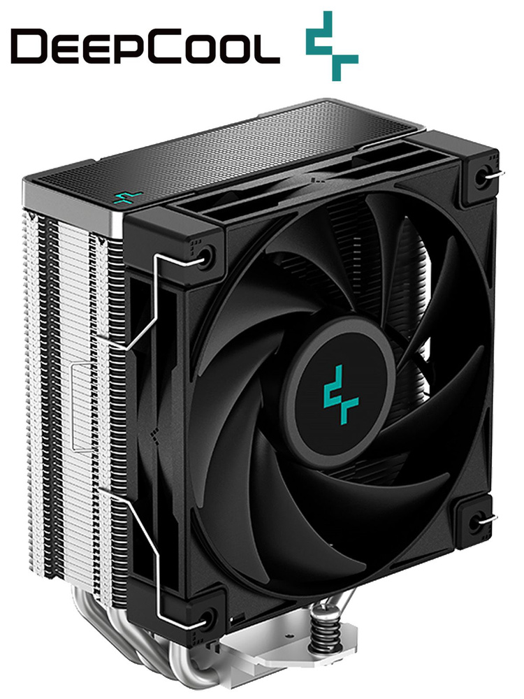 Башенный кулер для процессора DeepCool AK400 PWM с 4 тепловыми трубками ...
