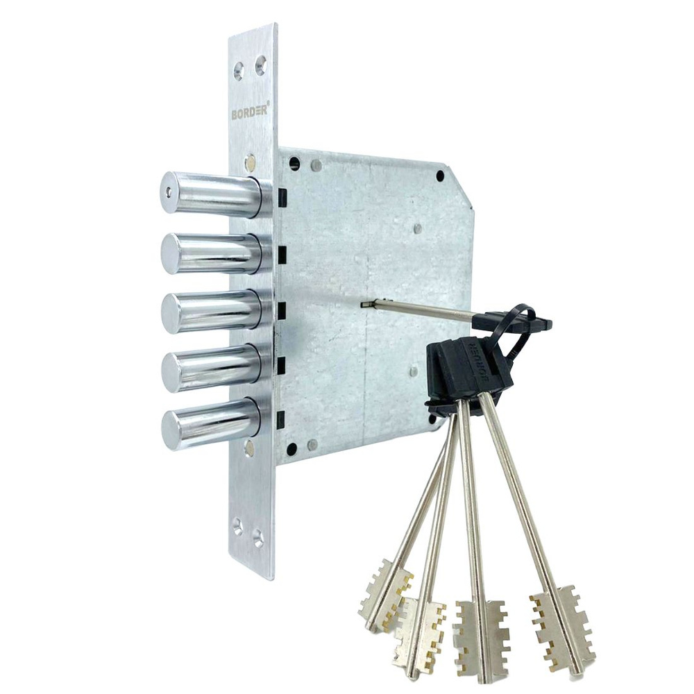 Замок врезной сувальдный BORDER (Бордер) К8-6 (72260), 5 кл. 120 мм ...