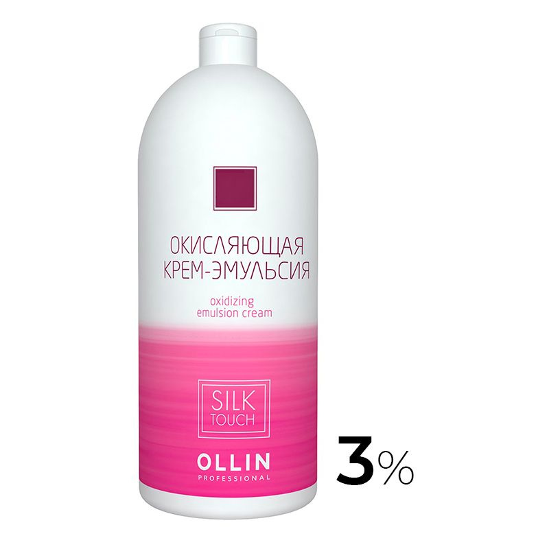 Ollin Silk Touch Окислитель (эмульсия, оксигент, оксид) для красителя 3 ...