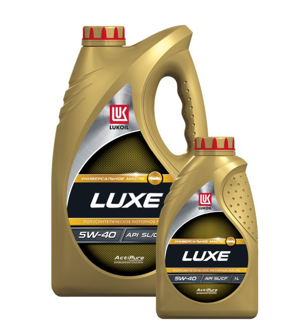 Масло моторное ЛУКОЙЛ (LUKOIL) 5W-40 Полусинтетическое - купить в ...