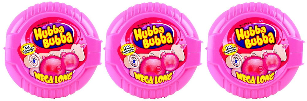 Жевательная резинка лента Wrigley's Hubba Bubba Fruit Mix / Вриглейс ...