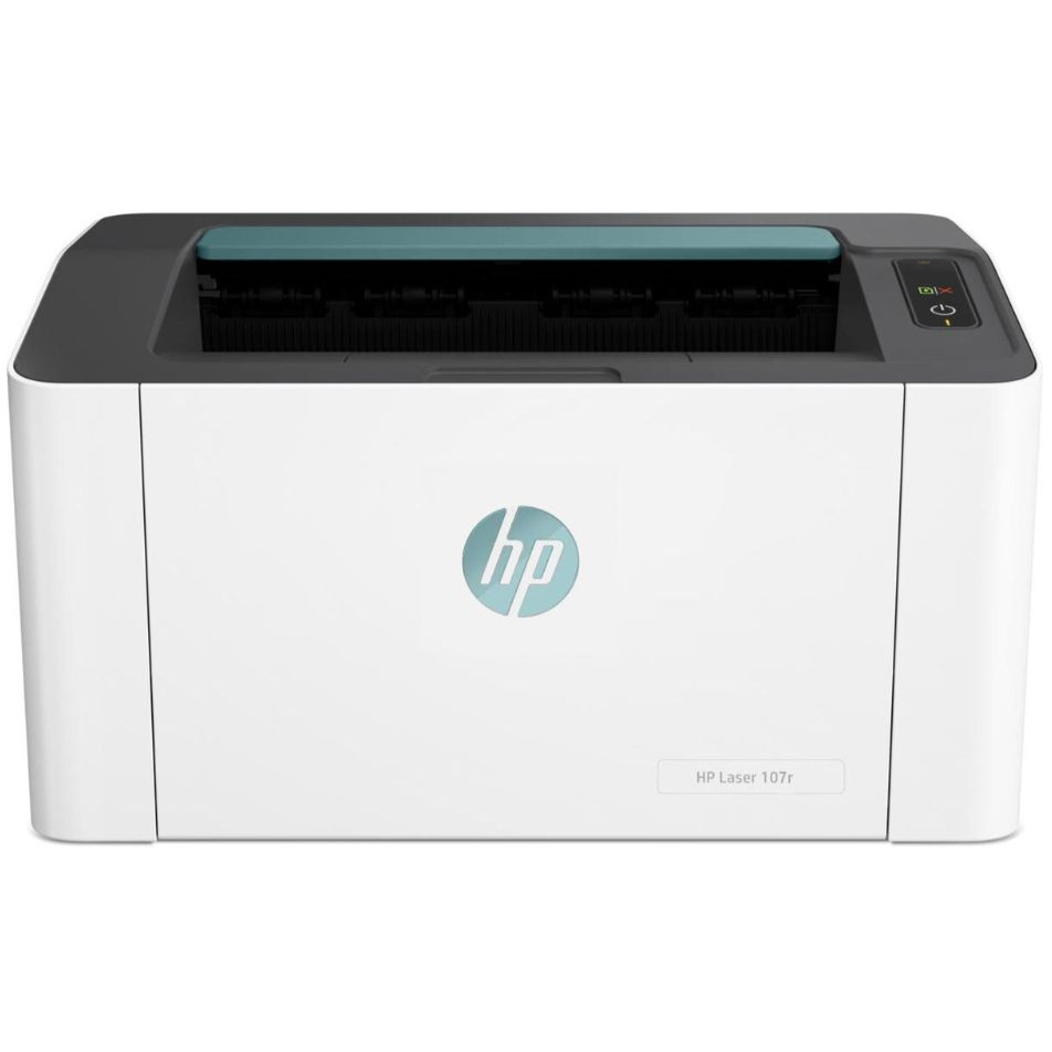 Принтер HP Laser 107r (5UE14A), Монохромный печать, купить по низкой цене:  отзывы, фото, характеристики в интернет-магазине OZON (704164693)