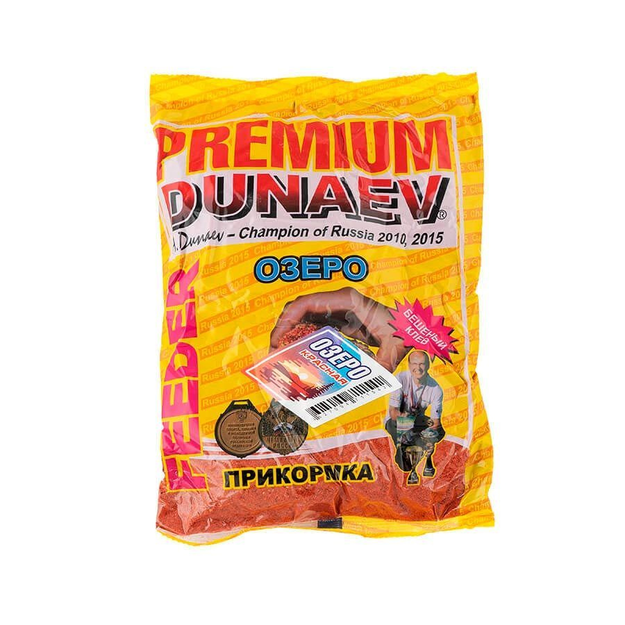 Прикормка "DUNAEV-PREMIUM" 1кг Фидер Озеро Красная - купить с доставкой ...