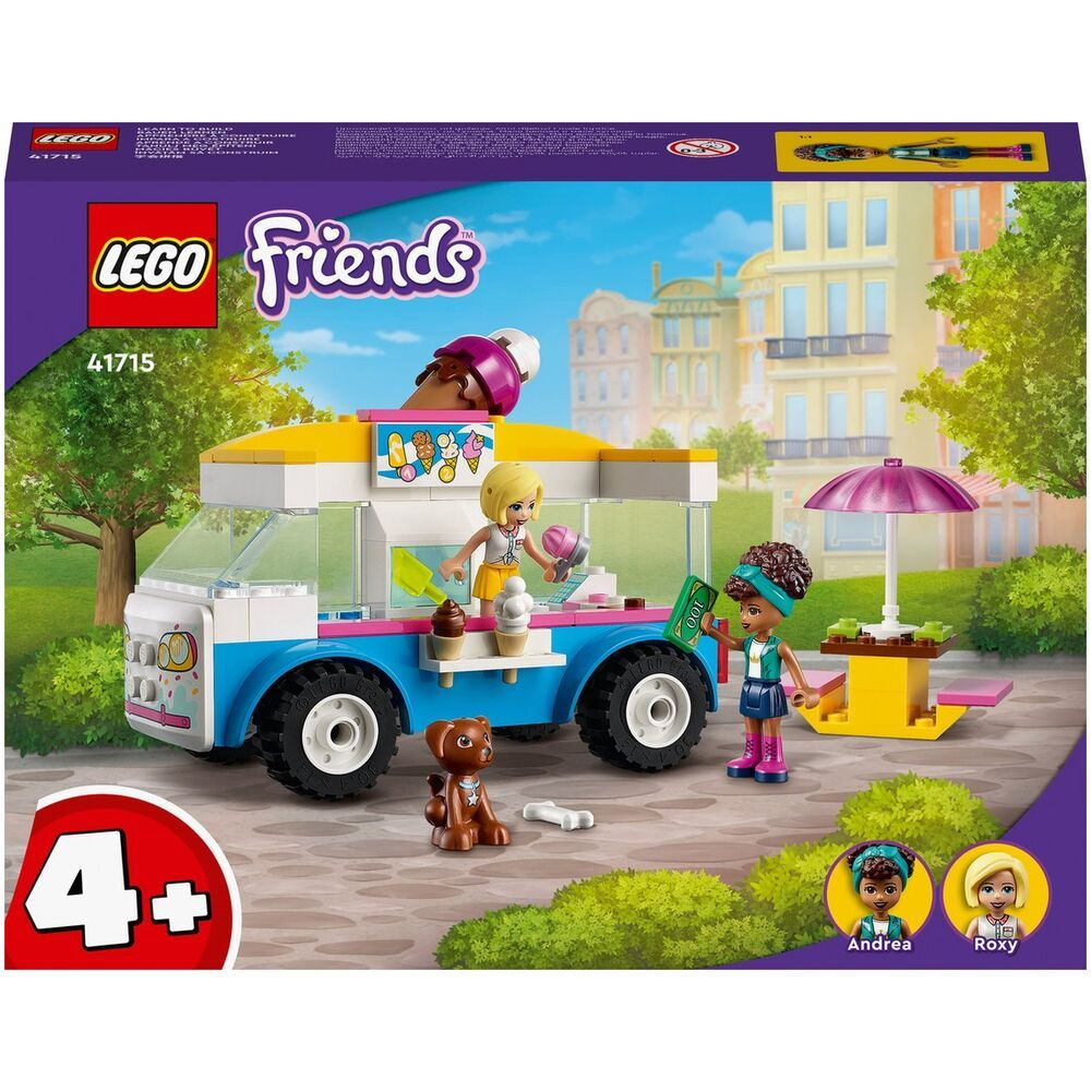 Конструктор LEGO Friends Фургон с мороженым 41715 - купить с доставкой по  выгодным ценам в интернет-магазине OZON (539006008)