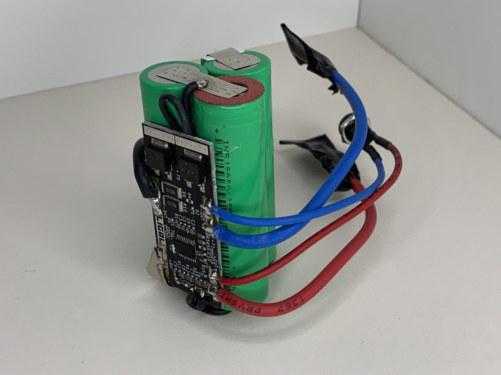 Замена старого Ni-Mh аккумулятора шуруповерта на Li-Ion ячейки - Запас Мощности