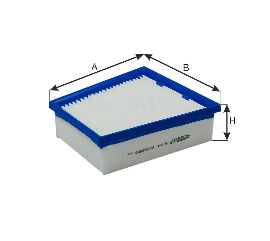 Goodwill Фильтр воздушный арт. AG744 #1