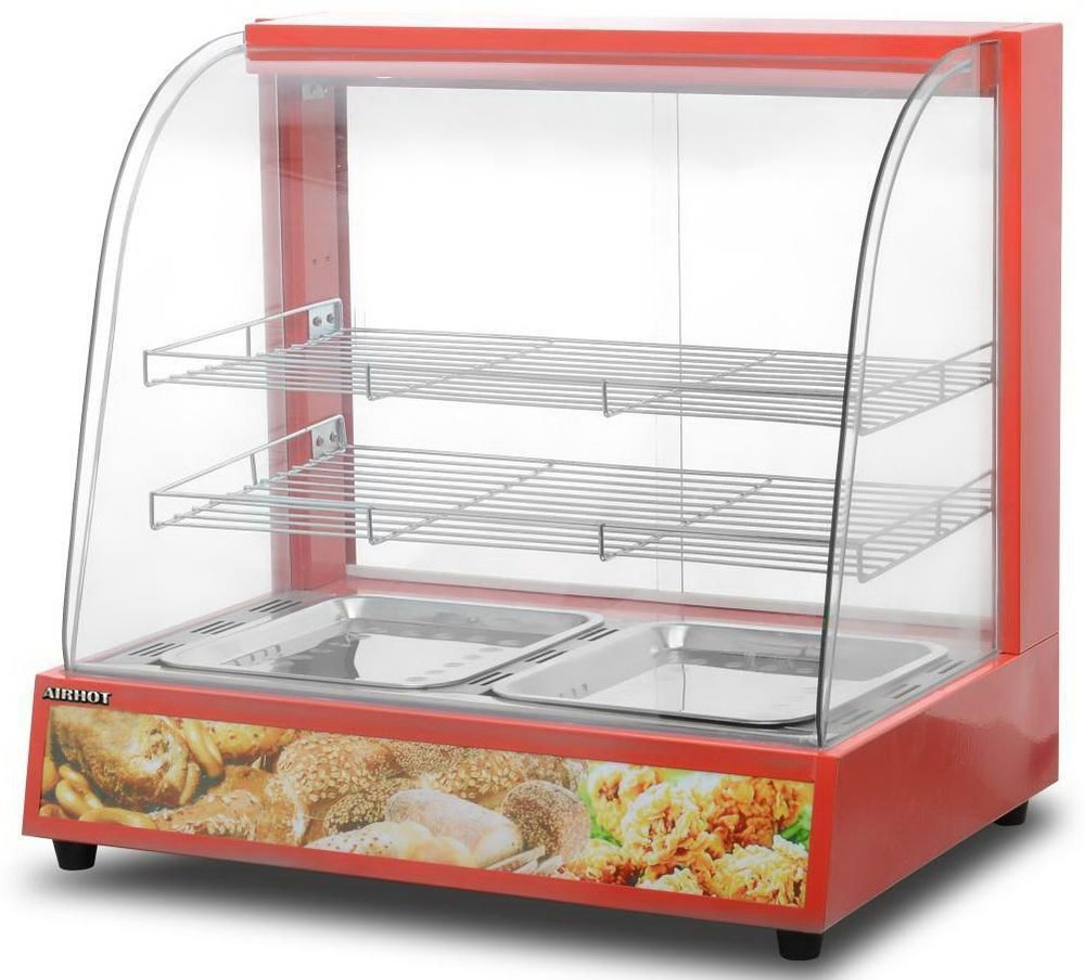Витрина тепловая настольная AIRHOT HW-2, от +30 до +80С, терморегулятор ...