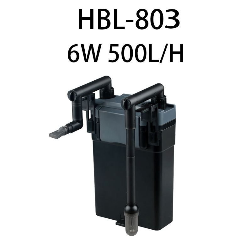 бесшумный внешний фильтр для аквариума sunsun HBL-803 мощностью 6 Вт ...