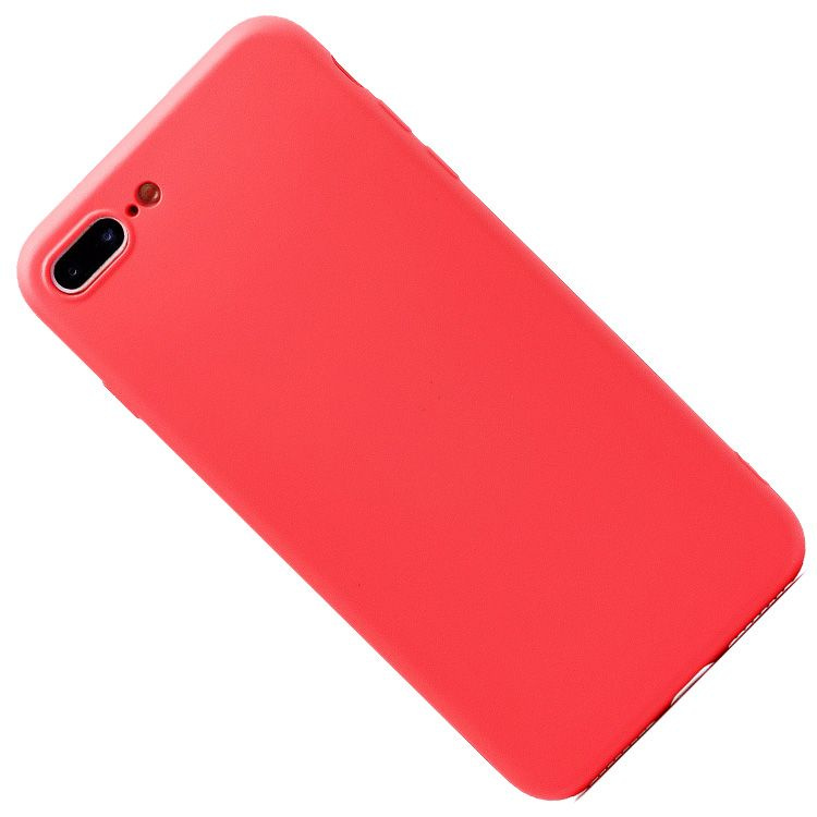Чехол для iPhone 7 Plus, 8 Plus силиконовый Soft Touch 2 <коралловый> #1