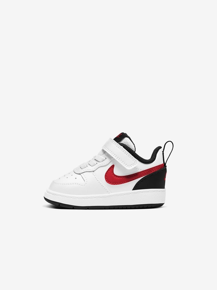 Nike court borough red and white sale