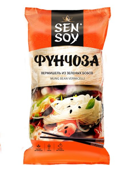 Sen Soy Вермишель Фунчоза 200гр - купить с доставкой по выгодным ценам ...