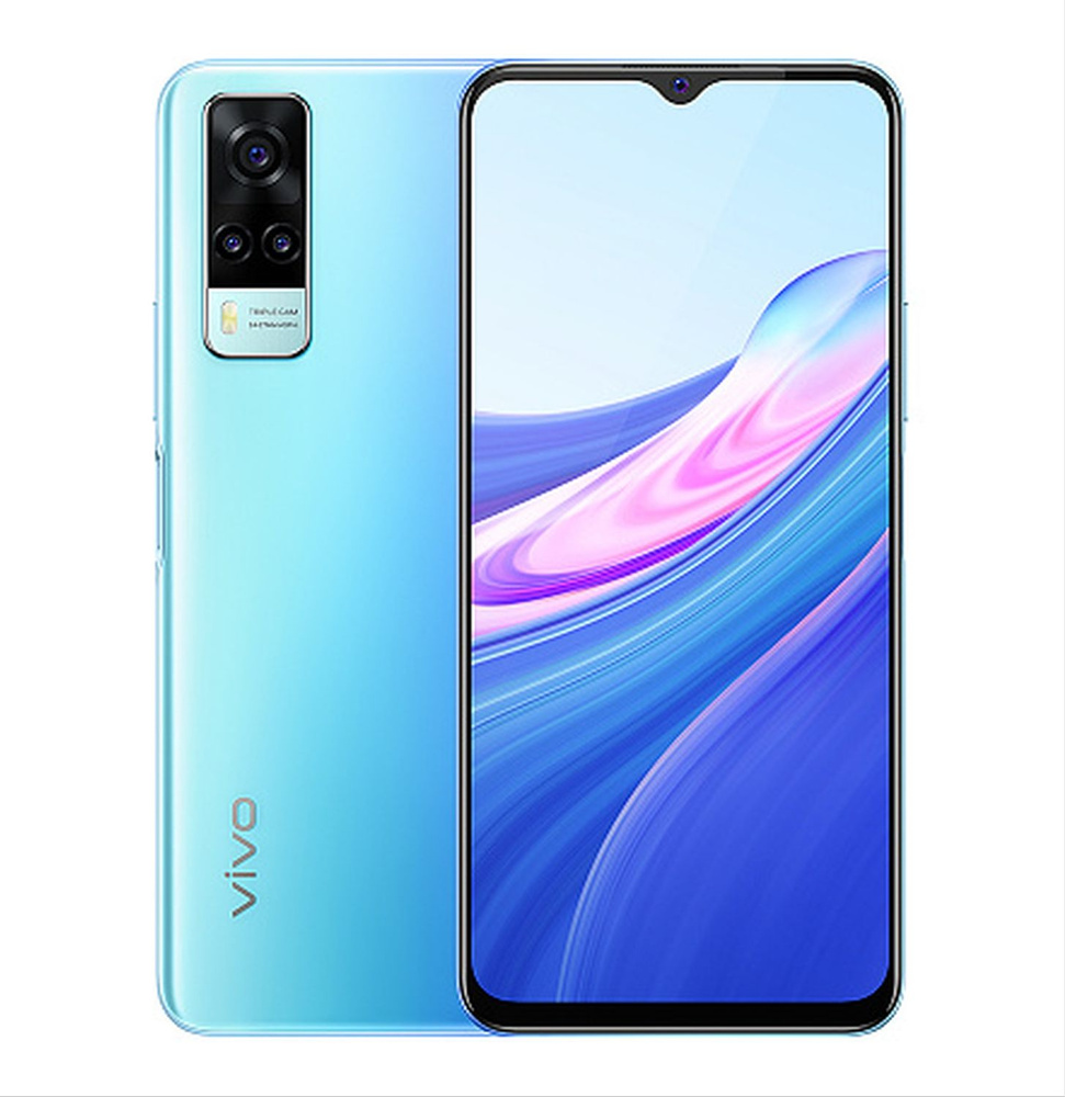 Vivo Смартфон V2036 4/128 ГБ, голубой