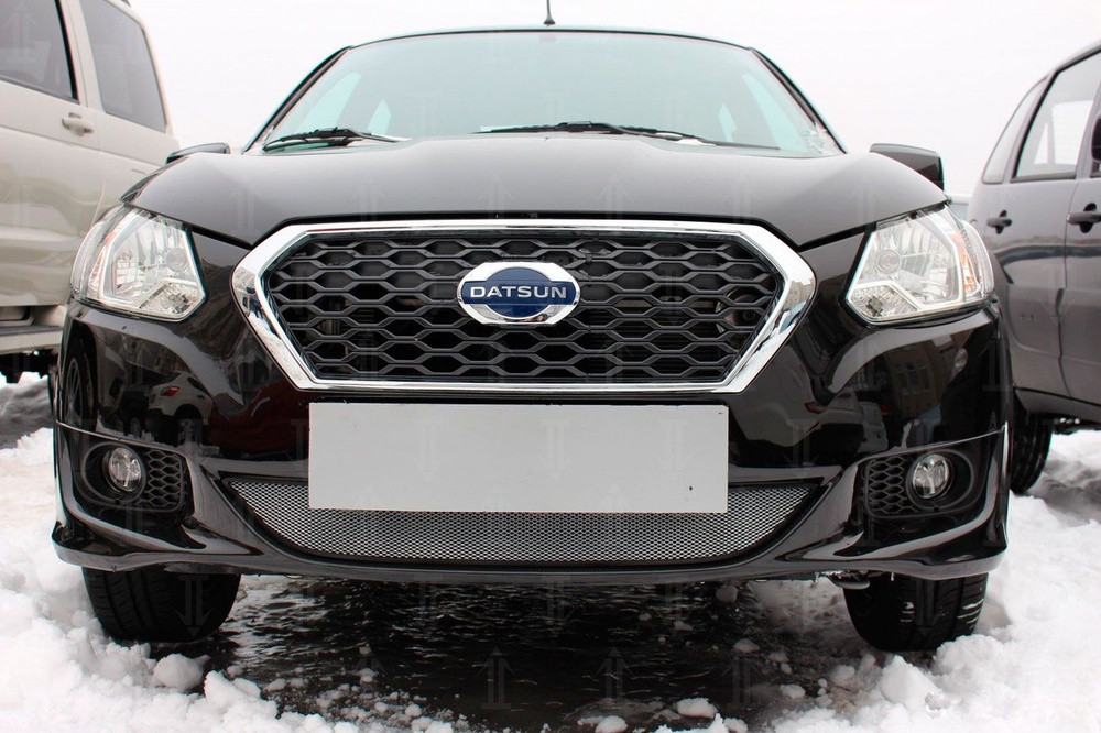 Защитная сетка радиатора хром Datsun on-DO (2014-2019) / съемная ...
