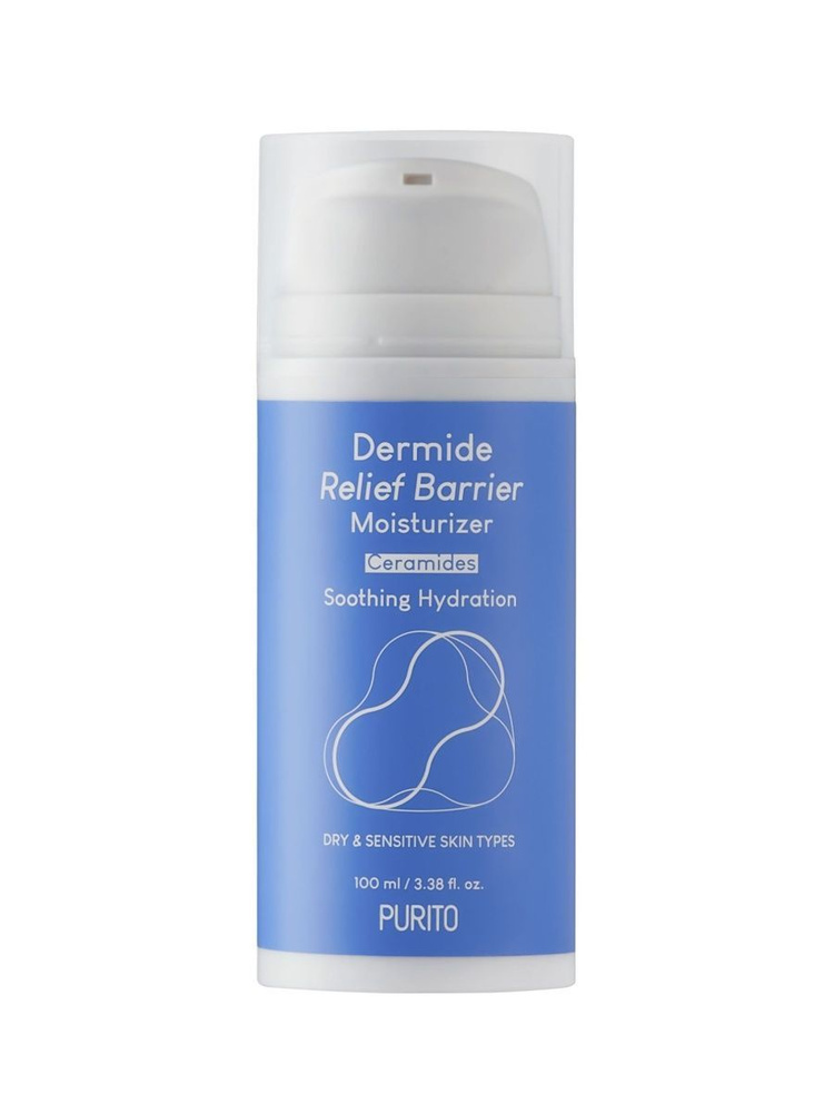 Purito Восстанавливающий крем с керамидами Dermide Relief Barrier Moisturizer, 100 мл  #1