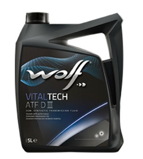 Трансмиссионное масло Wolf VitalTech ATF DIII 5л - купить по выгодной ...