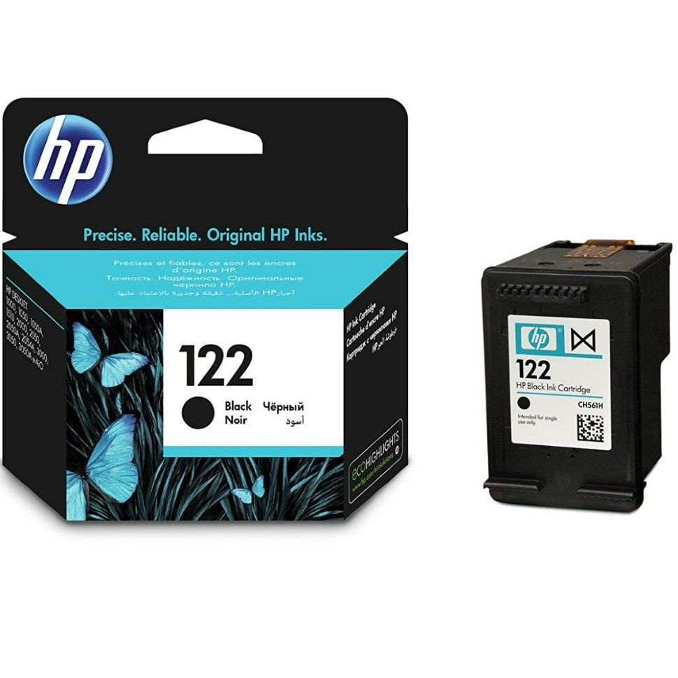Расходник для печати HP 122, для струйного принтера, оригинал купить по ...