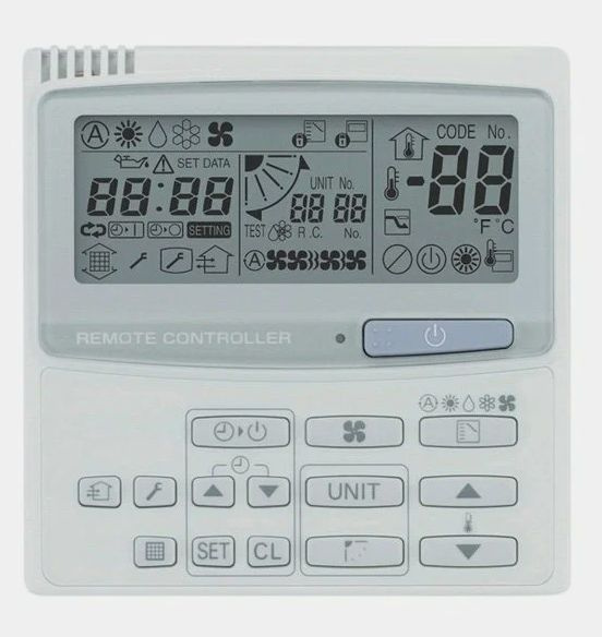 Пульт проводной для кондиционера Toshiba RBC-AMS41E купить на OZON по ...