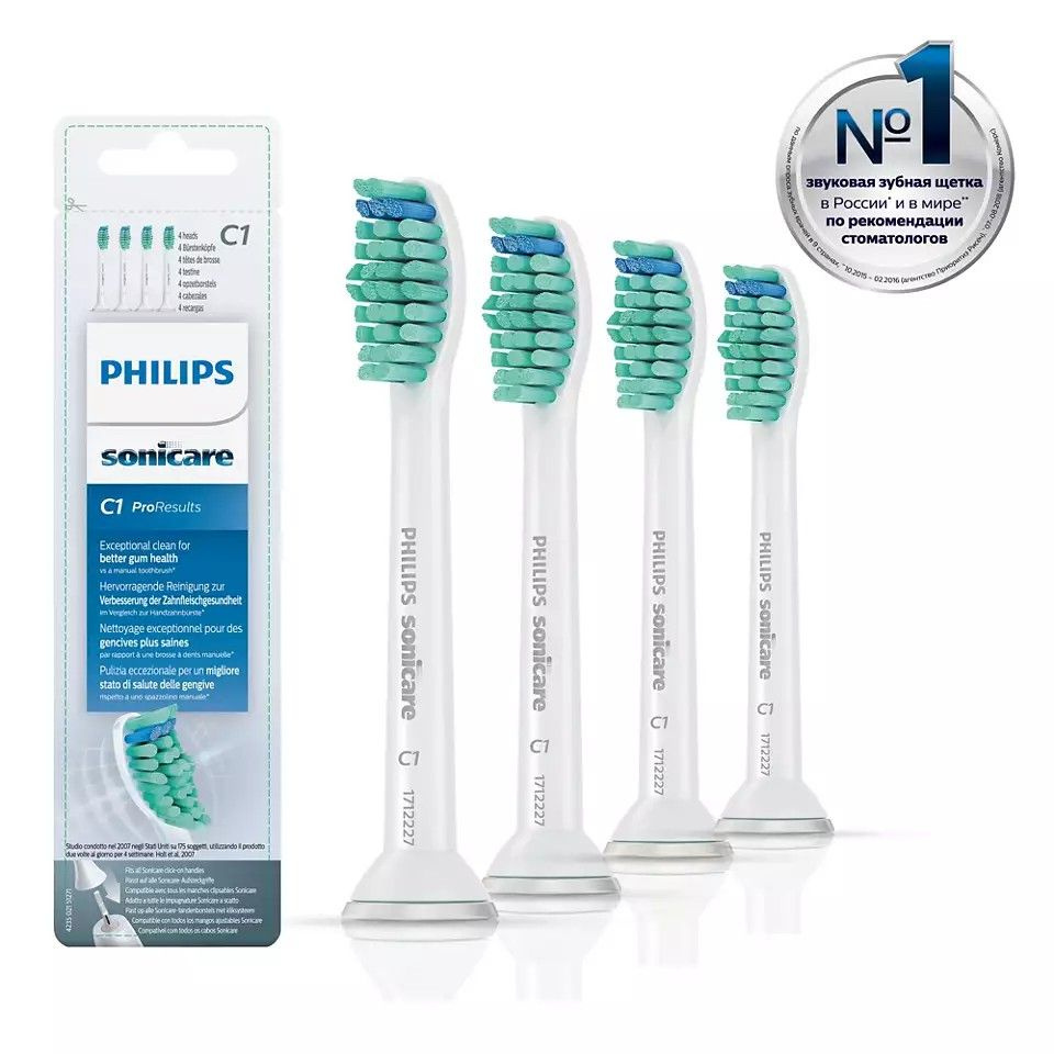 Philips Sonicare C1 ProResults Насадки для удаления налёта HX6014 #1