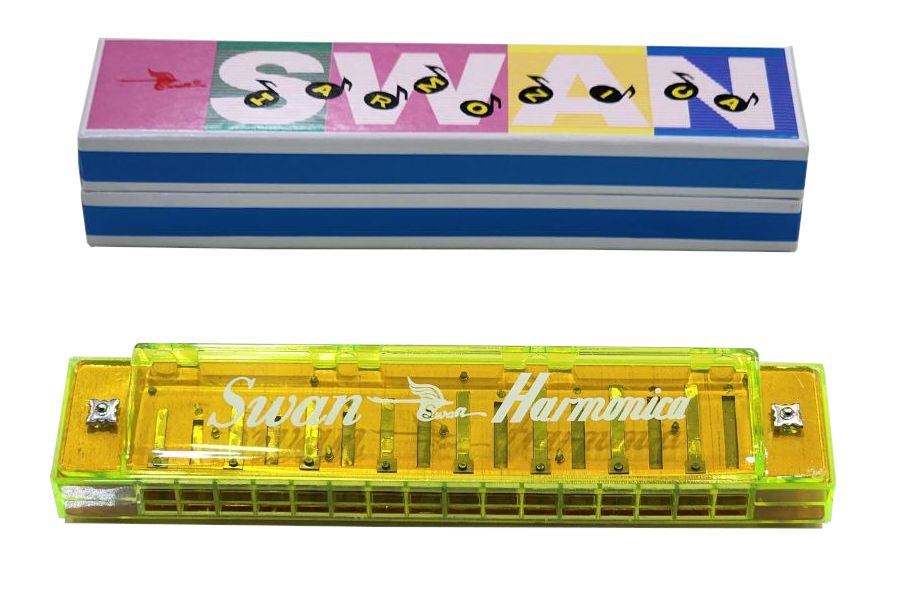 Губная гармошка тремоло (До мажор), 16 отверстий, Swan - купить с ...