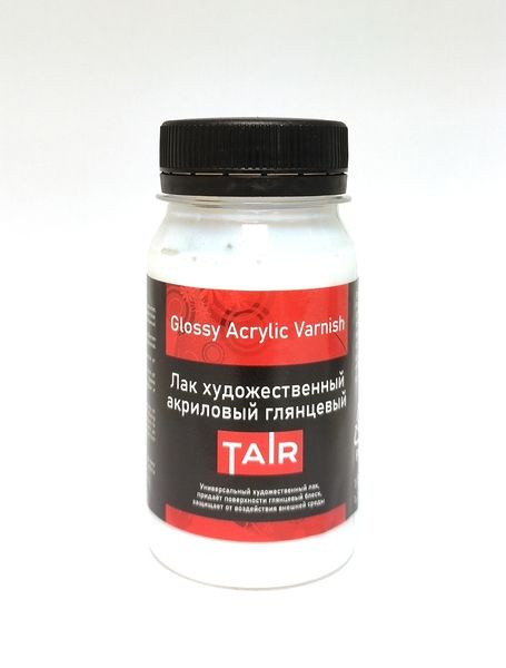 Глянцевый акриловый лак, прозрачный, 100 мл - купить с доставкой по ...