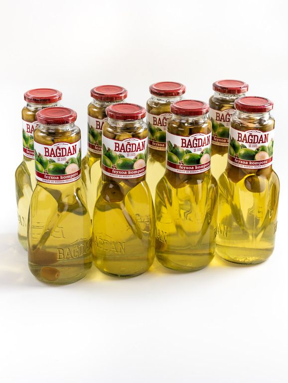 Компот Фейхоа Bagdan, Азербайджан, 1л ст/б, 8шт - купить с доставкой по ...