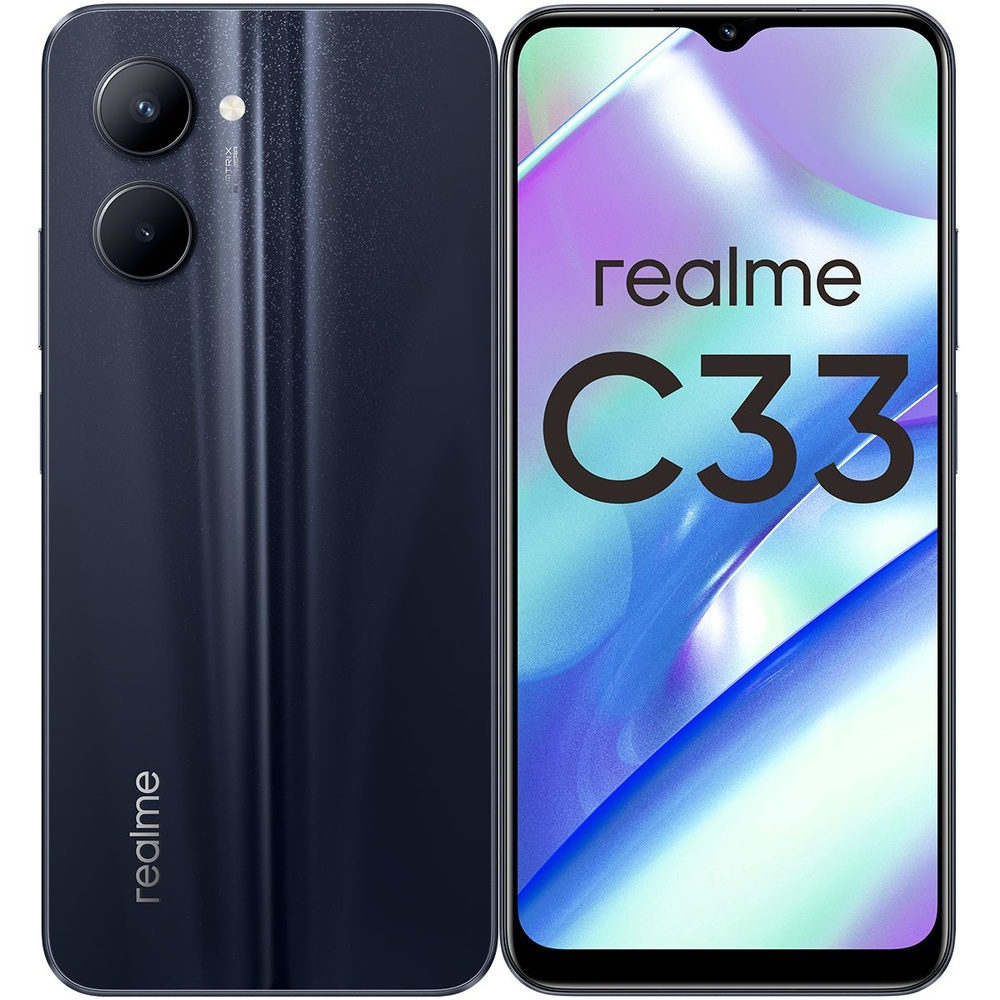 Смартфон realme С33 32_6051878 - купить по выгодной цене в  интернет-магазине OZON (749613193)