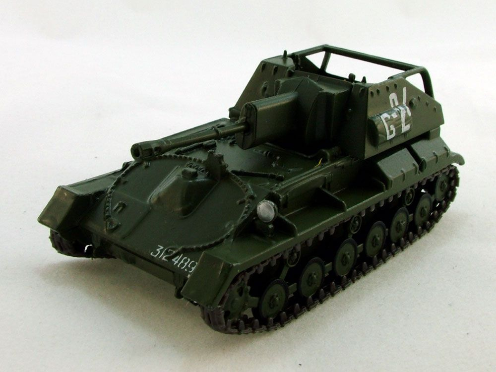 Русские танки №49, СУ-76М, коллекционная модель - купить с доставкой по ...