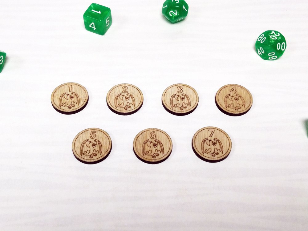 Токены для ДнД Виверны, Фишки для НРИ, Token DnD, Pathfinder - купить с ...