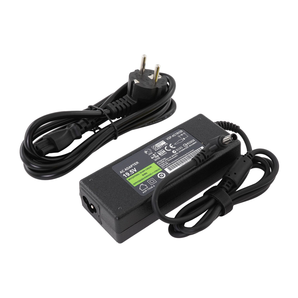 Блок питания для ноутбука Сони VGP-AC19V32, 4.7A, 19.5V, 90W, разъем ...