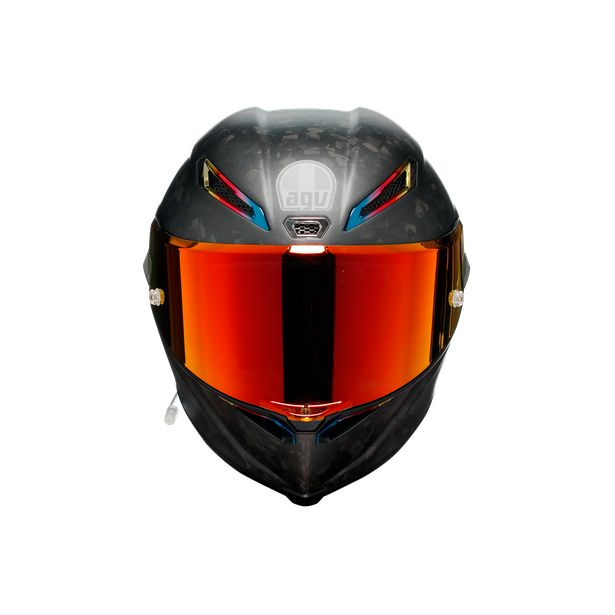 AGV Мотошлем, цвет: черный, оранжевый, размер: L #1