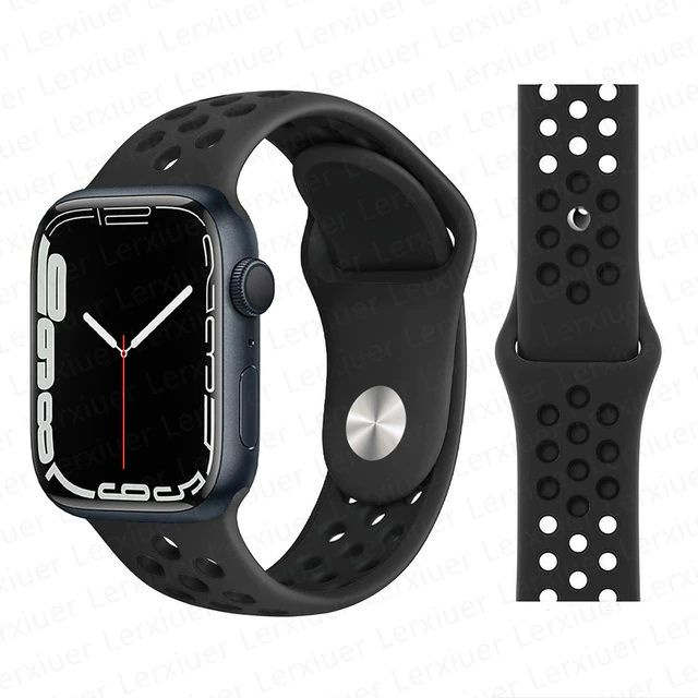 Nike sport Apple Watch Series 1 2 3 4 SE 5 6 7 42 44 45 mm OZON 867331237