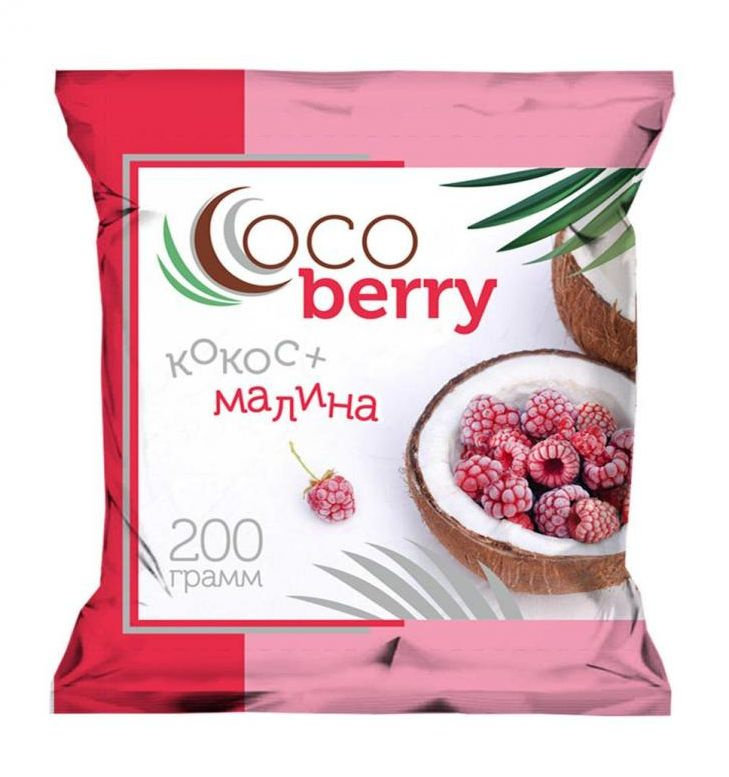 Конфеты "Cocoberry", кокос/малина, 200 г #1