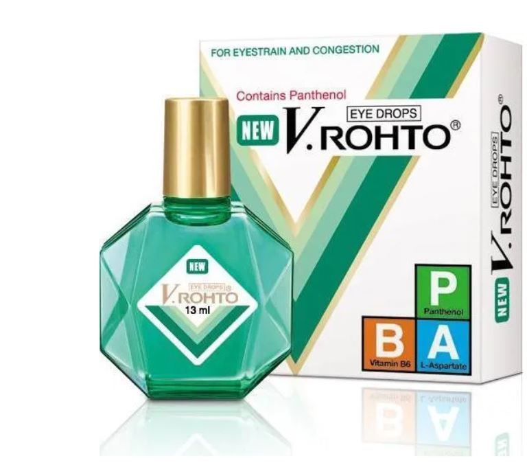 Стик. Увлажняющие, витаминизированные капли V.ROHTO THUOC NHO MAT, EYE DROPS, 13мл, Вьетнам  #1