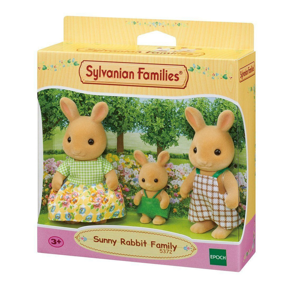 Фигурки Sylvanian Families 5372 Семья Солнечных кроликов - купить с ...