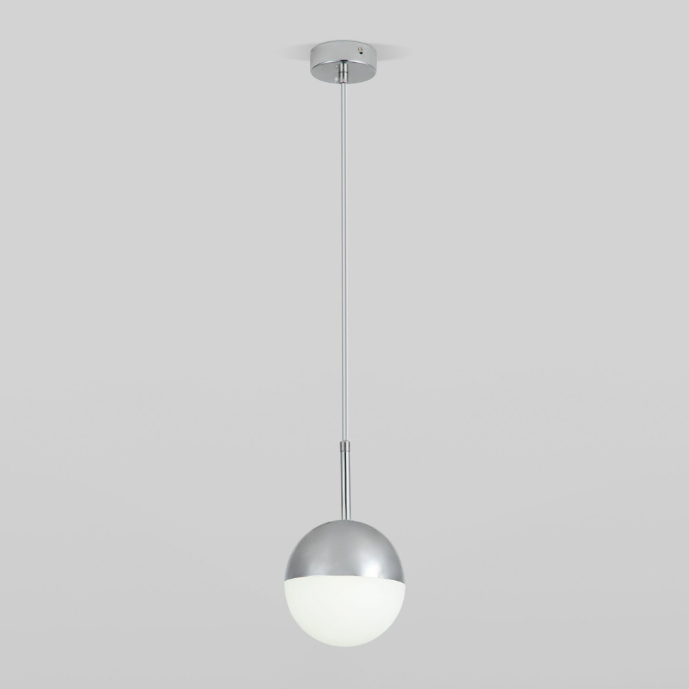 Подвесной светильник на 1 лампу в современном стиле Elektrostandard Grollo 50120/1 хром  #1