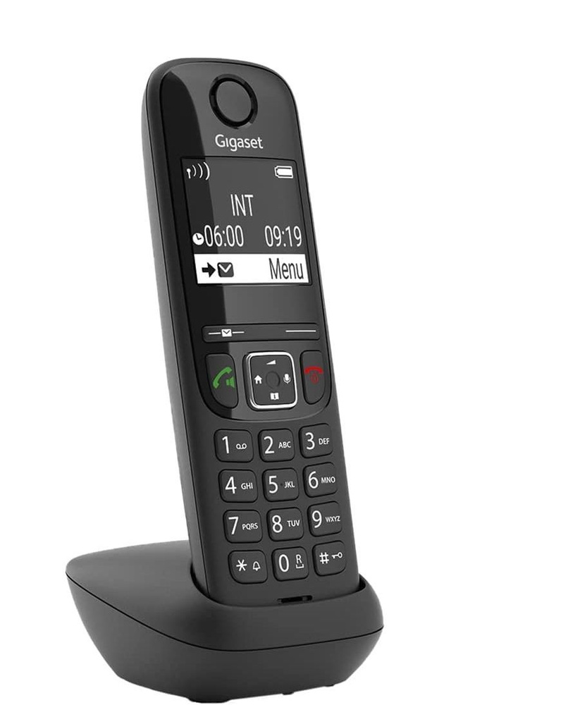 Радиотелефон DECT Gigaset A690 Black / телефон домашний беспроводной