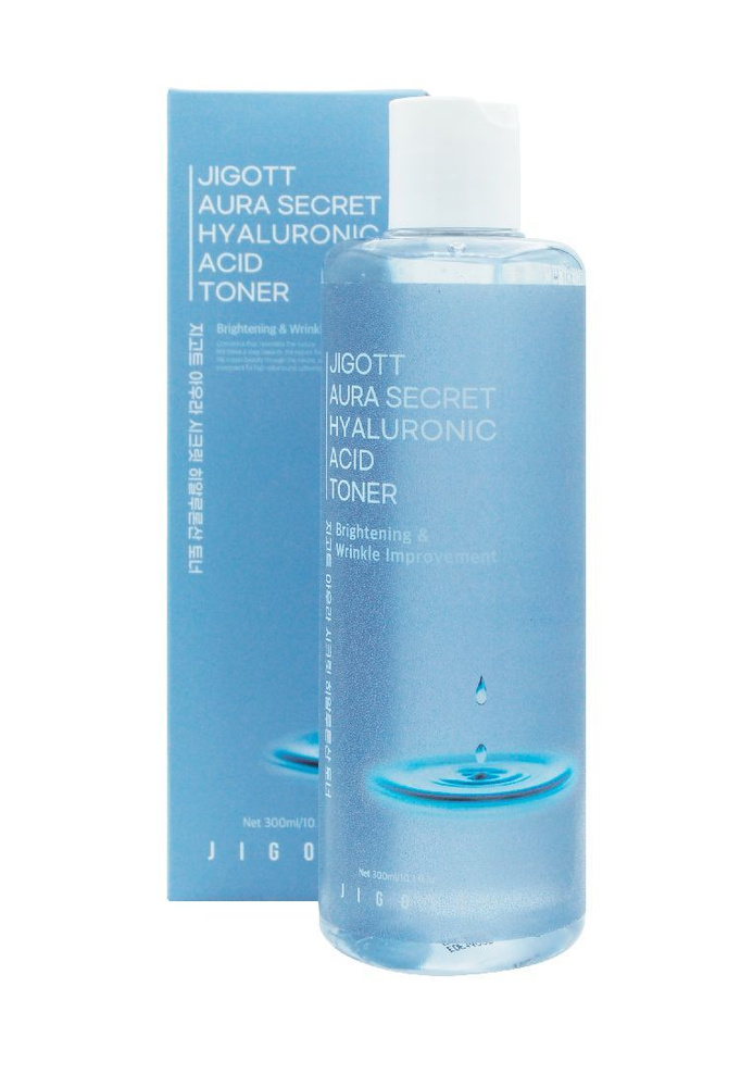 JIGOTT Тонер для лица Aura Secret Hyaluronic Acid с гиалуроновой ...