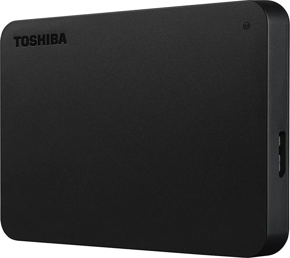 Toshiba 1 ТБ Внешний жесткий диск (1tb), черный - купить с доставкой по ...
