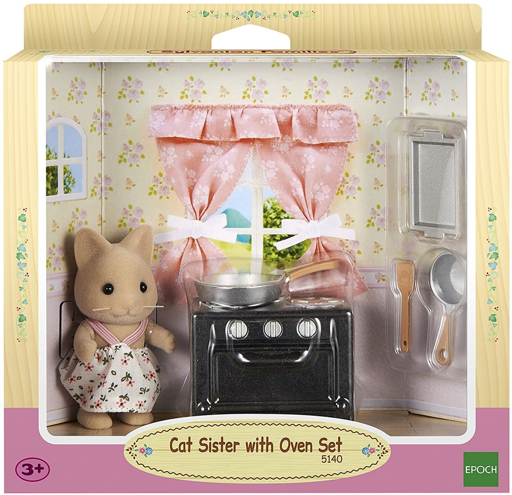 Sylvanian Families Набор Дочка котенок на кухне - купить с доставкой по ...