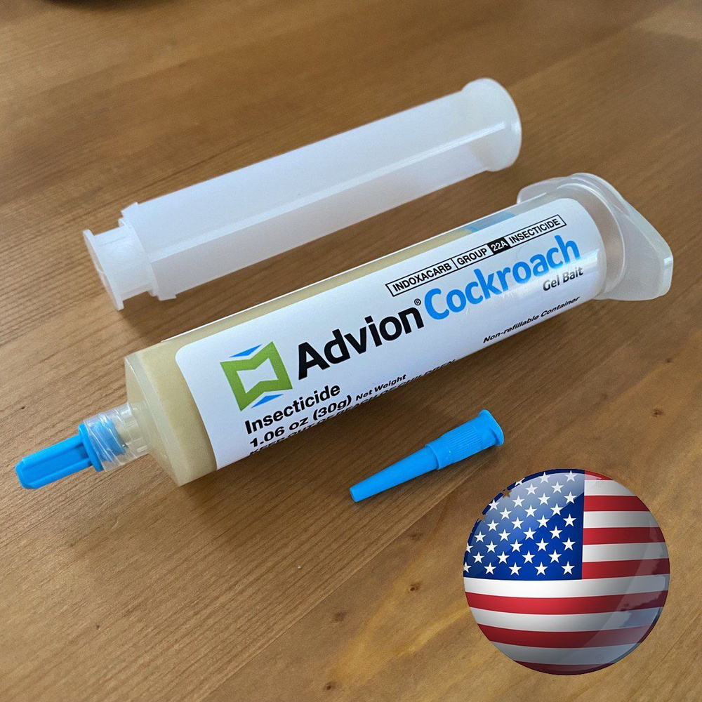 Гель от тараканов Advion Cockroach gel bait 30мл Адвион гель - купить с ...